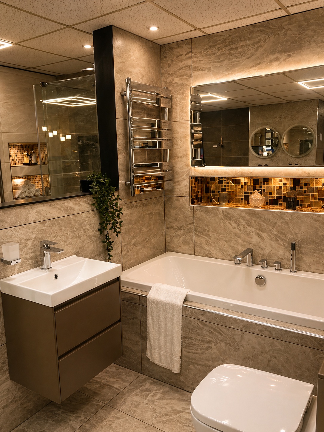 Bright Bathrooms